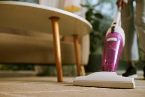 Vacuum Cleaning Carpet